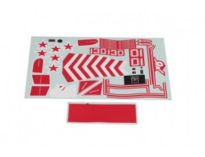 FMS YAK-130 Red Decal Set